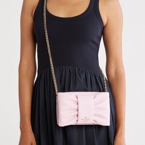 Kate Spade Light Pink Bow Clutch